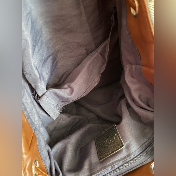 Denim/Lace Backpack - Picture 4 of 5